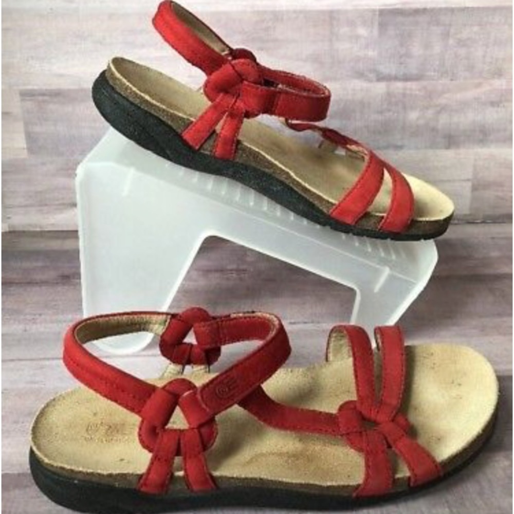 Teva Red Ventura Cork • Red • Waterproof Leather